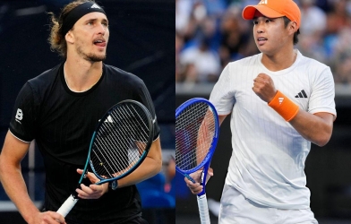 Trực tiếp tennis Alexander Zverev vs Learner Tien, 9h30 hôm nay 27/1