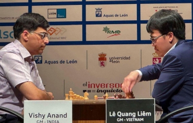 Lê Quang Liêm hạ Vua cờ, đăng quang giải đấu châu Âu danh giá