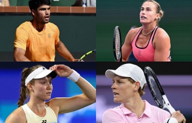 Xác định các tay vợt lọt tứ kết Indian Wells 2026