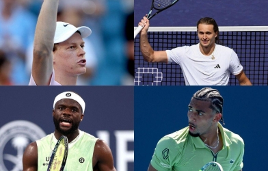 Xác định các 'anh tài' góp mặt ở tứ kết Miami Open 2026