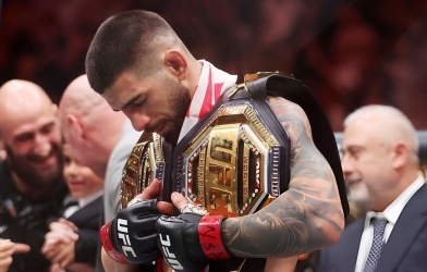 Merab Dvalishvili: 'Ilia Topuria ở một đẳng cấp khác tại UFC'