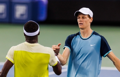 Lịch thi đấu tennis 27/3: Đại chiến Sinner-Tiafoe tại Miami