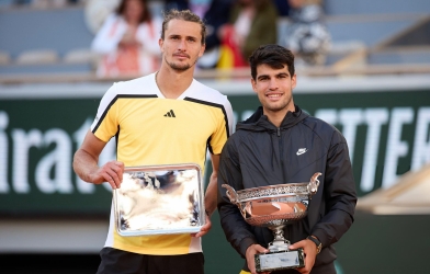 Roddick dự đoán nhà vô địch Roland Garros 2026: Không phải Alcaraz-Sinner