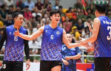 Trực tiếp bóng chuyền Hà Nội 2-1 LPB Ninh Bình: Bất ngờ xảy ra