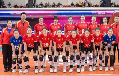Đương kim á quân bóng chuyền nữ Trung Quốc dự Cúp VTV9-Bình Điền 2026
