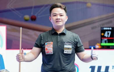 Trực tiếp carom 3 băng Bao Phương Vinh vs Kim Haeng-jik, 17h00 hôm nay 8/5