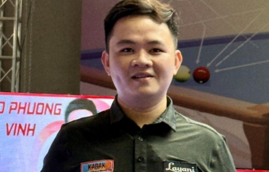 Thăng hoa tuyệt vời, Bao Phương Vinh hạ số 1 thế giới ở giải châu Á 2026