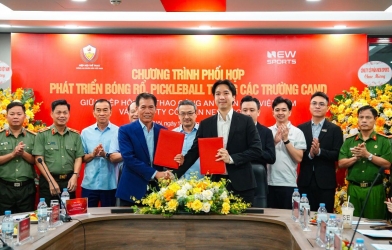 Nâng tầm và phối hợp phát triển bóng rổ, pickleball trong các trường CAND