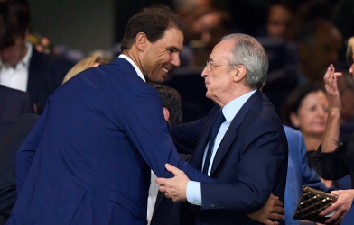 Rafael Nadal nói thẳng khả năng lãnh đạo Real Madrid thay Florentino Perez