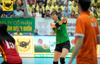 Chủ công Thanh Thúy không ngừng ghi điểm ở Cúp VTV9-Bình Điền 2026
