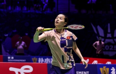 Nguyễn Thùy Linh gặp á quân cầu lông Nhật Bản trận ra quân Singapore Open 2026