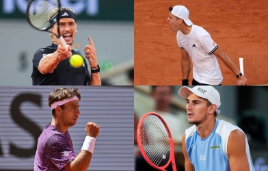 Xác định cặp trận bán kết Roland Garros 2026