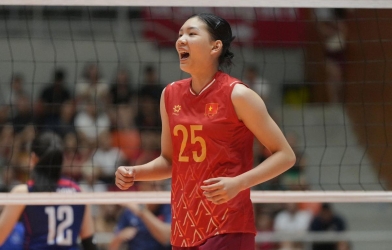 Ngỡ ngàng với chiều cao đối thủ của bóng chuyền nữ Việt Nam tại AVC Cup 2026