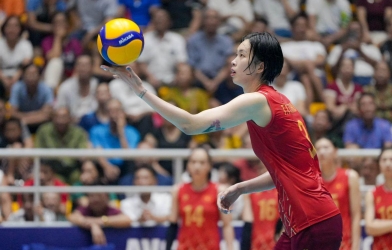 Chủ công Thanh Thúy dẫn đầu thống kê quan trọng ở AVC Cup 2026