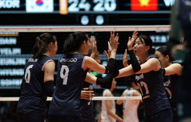 Trực tiếp bóng chuyền nữ Hàn Quốc vs Đài Bắc Trung Hoa, 18h00 hôm nay 14/6