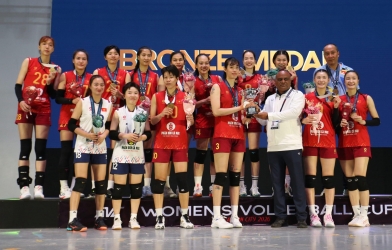 Trao giải cá nhân, BXH chung cuộc bóng chuyền nữ AVC Cup 2026
