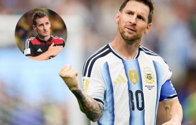 Gạt bỏ Ronaldo, Klose khẳng định Messi vĩ đại nhất thế giới