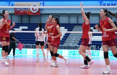 Trực tiếp bóng chuyền nữ U18 Việt Nam vs U18 Philippines, 16h00 hôm nay 24/6
