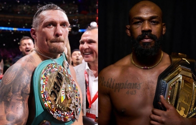 Oleksandr Usyk so găng Jon Jones ở trận đấu cuối cùng trong sự nghiệp?