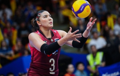 Bóng chuyền nữ Thái Lan nhận thất bại trận ra quân tuần 3 VNL 2026