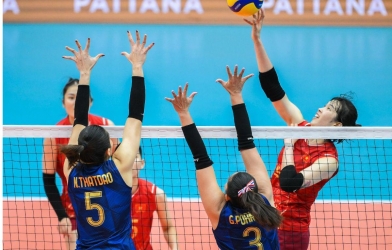 Bóng chuyền nữ Việt Nam không có thêm điểm nào ở chặng 1 SEA V.Cup