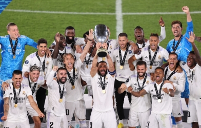 Hủy diệt Frankfurt, Real Madrid chính thức giành chức vô địch Siêu cúp châu Âu