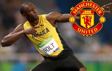 Lộ diện ngôi sao MU chạy nước rút nhanh hơn cả Usain Bolt