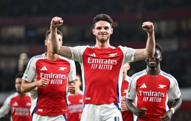 Arsenal tạo 'mưa bàn thắng' trước Bolton, thẳng tiến vào vòng 4 Carabao Cup