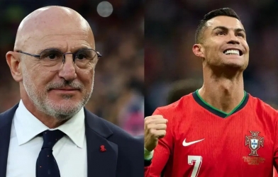 HLV Tây Ban Nha bất lực nói 1 điều về Ronaldo và Bồ Đào Nha