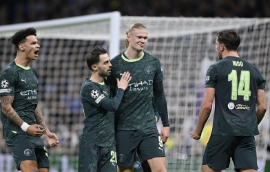 Haaland ghi bàn, Man City quật ngã Real Madrid ngay tại Bernabeu