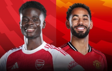 Trực tiếp Arsenal vs MU, 23h30 hôm nay 25/1