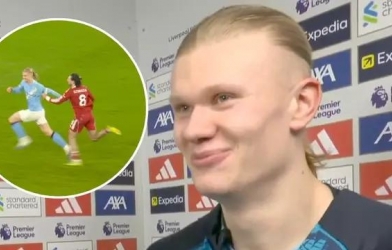 Erling Haaland đưa ra nhận định gay gắt về thẻ đỏ của Szoboszlai
