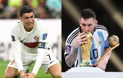 Ronaldo cầu xin để Messi không vô địch World Cup