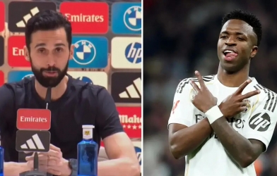 HLV Alvaro Arbeloa: 'Real Madrid xây dựng lối đá quanh Vinicius Jr'