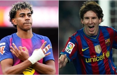 Tre già măng mọc, Lamine Yamal phá vỡ kỷ lục lịch sử của Messi