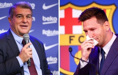 Joan Laporta đưa ra tuyên bố về việc Lionel Messi trở lại Barca