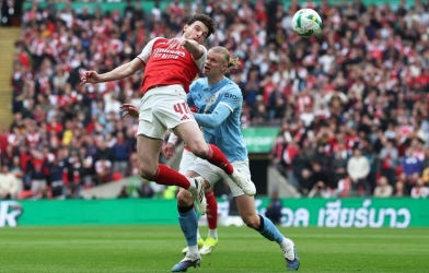 Trực tiếp bóng đá Arsenal 0-0 Man City: Thế trận giằng co