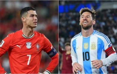 Ronaldo và Messi hợp tác cùng nhau lần thứ 2 trong lịch sử