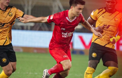 Trực tiếp bóng đá Viettel 1-0 Thanh Hóa: Khai thông bế tắc