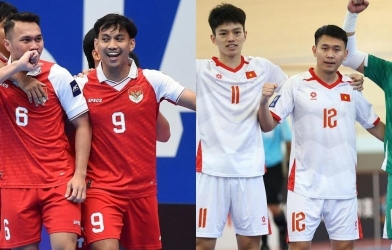 Trực tiếp bóng đá futsal Việt Nam vs Indonesia, 17h00 hôm nay 10/4