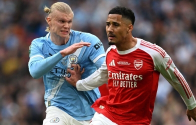 Trực tiếp bóng đá Man City vs Arsenal, 22h30 hôm nay 19/4