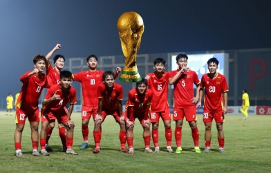 Việt Nam đang mơ đến World Cup với lứa thế hệ vàng tiếp theo