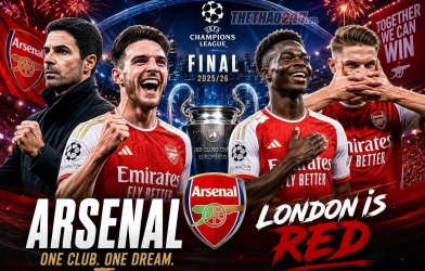 Đội hình Arsenal mạnh nhất tại chung kết Champions League: Không thua kém PSG!