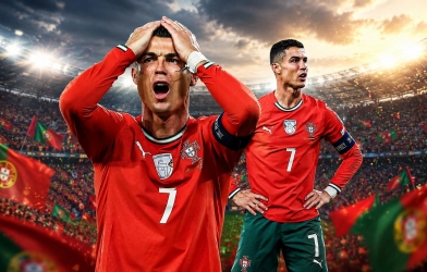 World Cup cận kề, Ronaldo và Bồ Đào Nha bất ngờ gặp biến cố thót tim