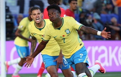 Vinicius Jr rực sáng, Brazil chia điểm nghẹt thở trước Marocco