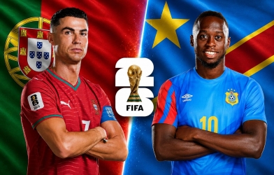 Dự đoán tỷ số Bồ Đào Nha vs CHDC Congo: Ronaldo lập công, 0h00 ngày 18/6/2026