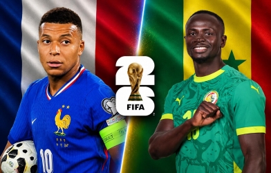 Máy tính soi kết quả Pháp vs Senegal: Quá áp đảo - World Cup 2026