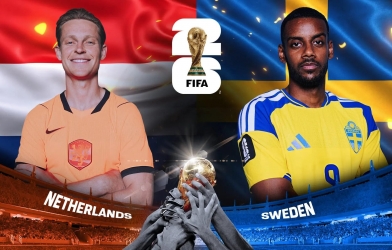 Link xem trực tiếp Hà Lan vs Thụy Điển hôm nay 21/6 trên VTV - World Cup 2026