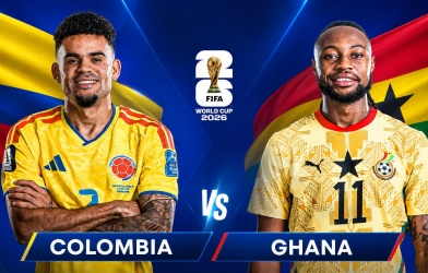 VTVgo VTV3 trực tiếp Colombia vs Ghana hôm nay 8h00 ngày 4/7