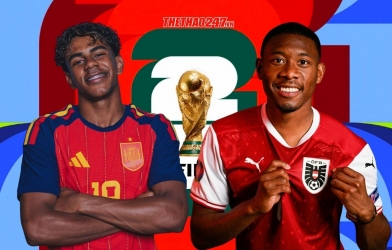 Dự đoán bàn thắng, góc & thẻ phạt Tây Ban Nha vs Áo, 2h00 ngày 3/7/2026
